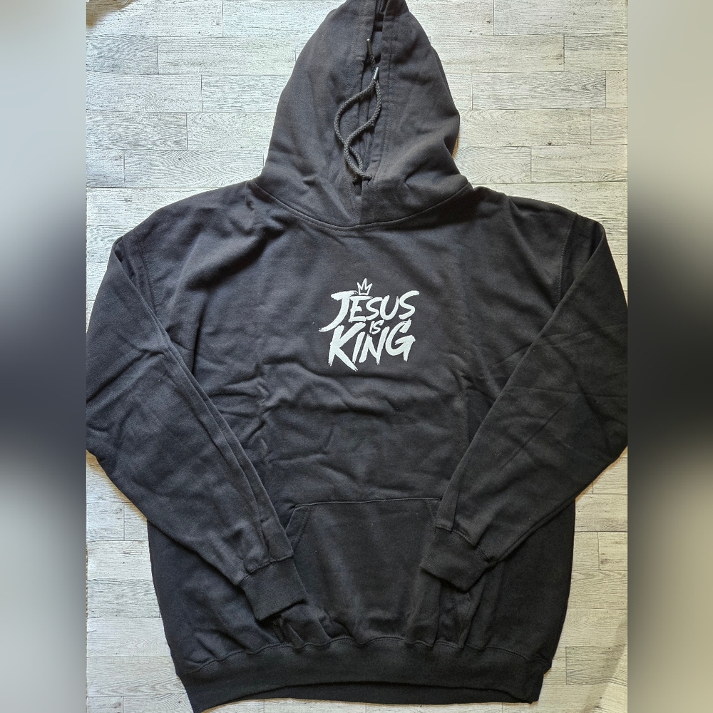 Jesus Is King Glo Unisex Pullover Hoodie